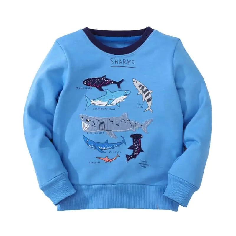 POLERON NIÑO JM SHARK