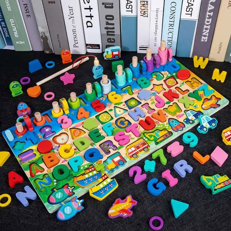 TABLERO DIDACTICO ROMPECABEZAS MAGNETICO