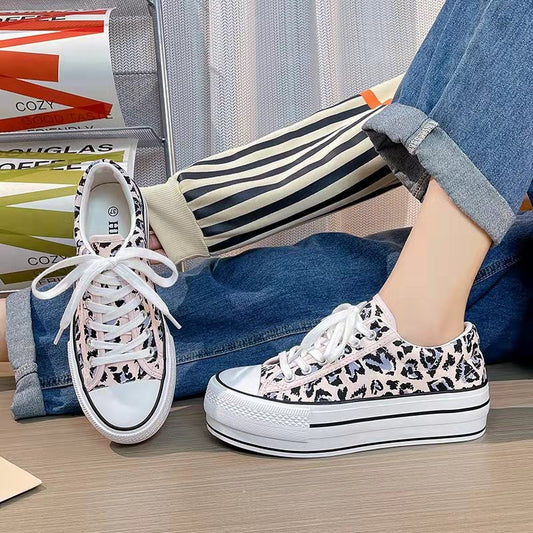 ZAPATILLAS MUJER HR LONA ANIMAL