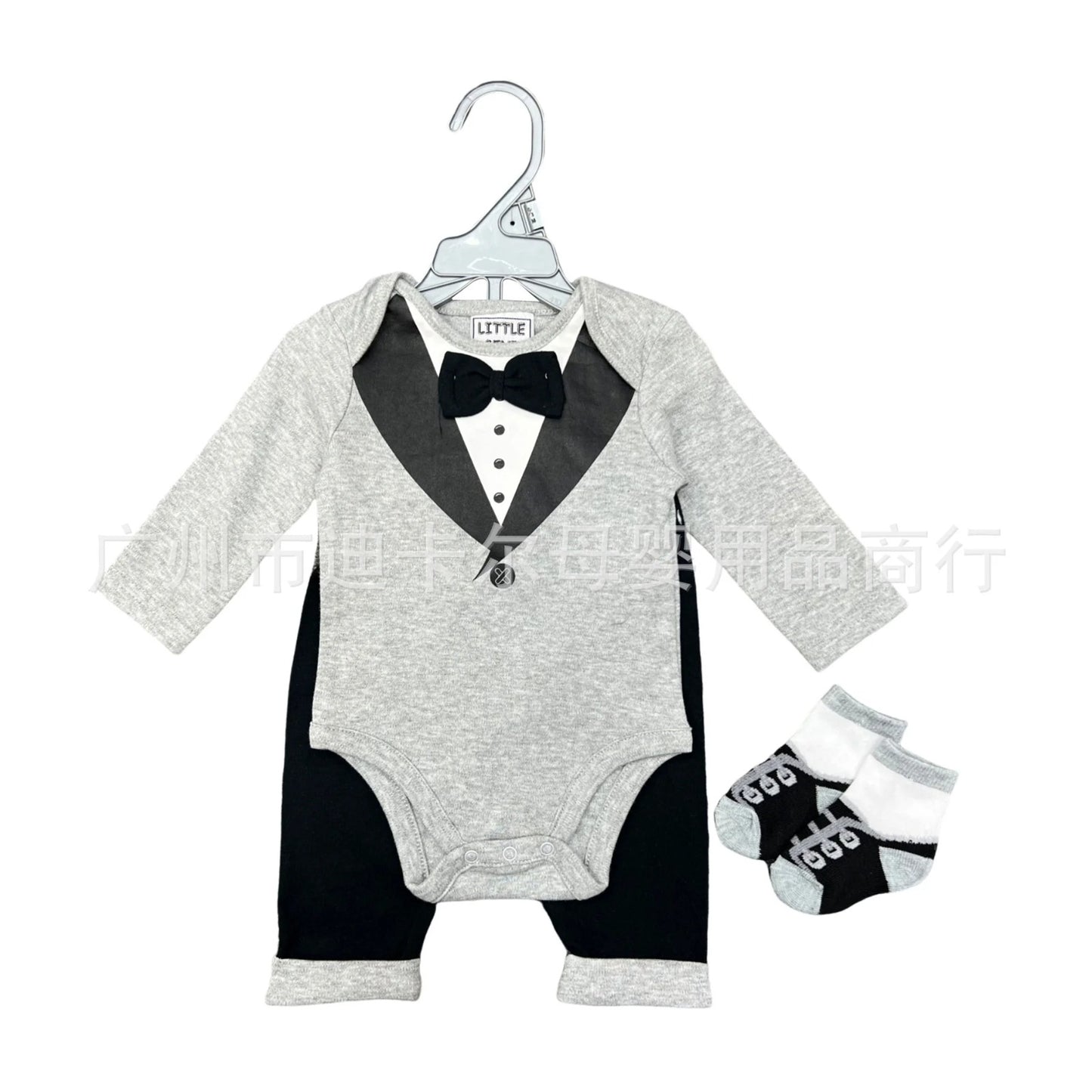 Conjunto de 3 PIEZAS DE ALGODON BEBÉ