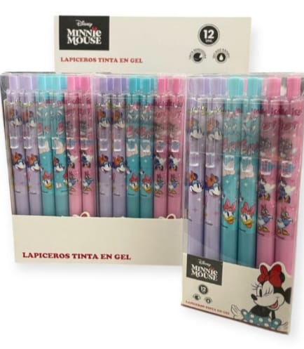 CAJA 12 LAPICEROS TINTA EN GEL COLORES SURTIDOS