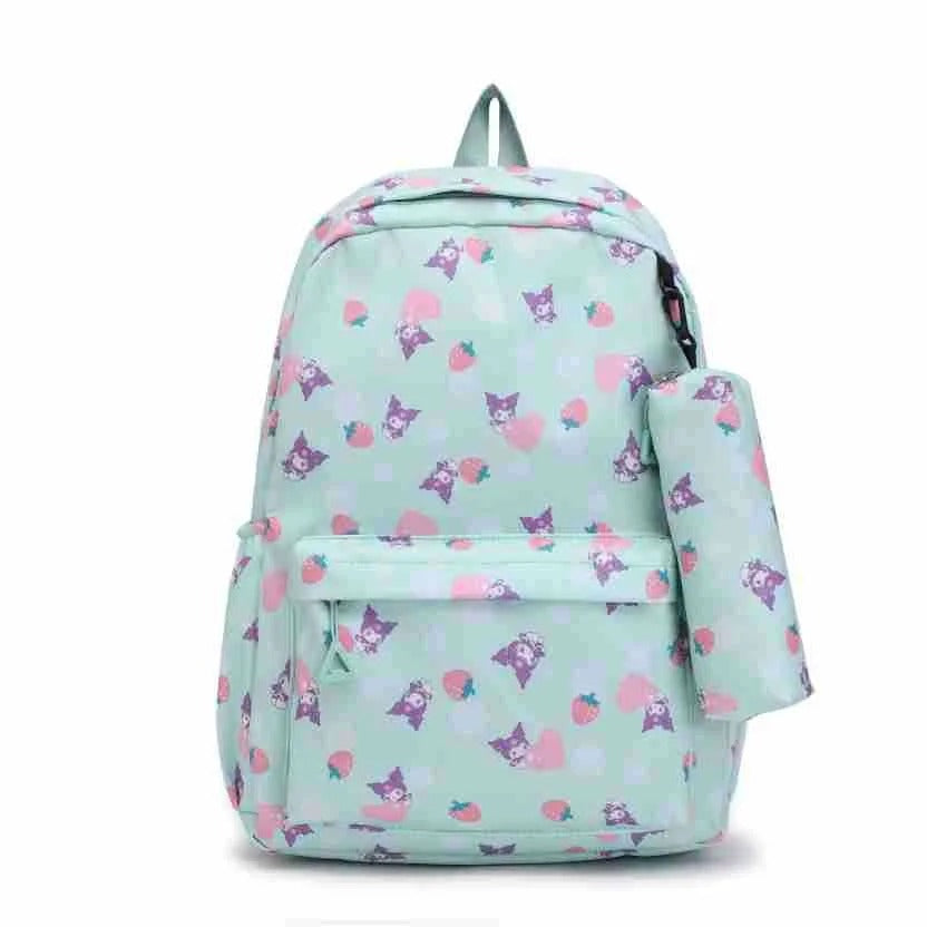MOCHILA ESCOLAR KUROMI KAWAII