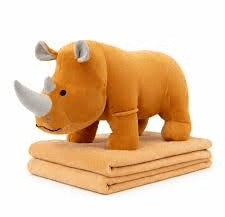 Peluche con Manta Interior – Suave, Abrigador y Multifuncional