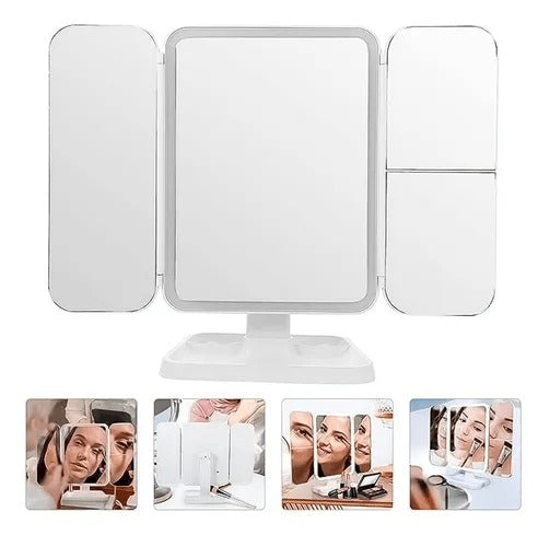 ✨ “Espejo LED Profesional de Maquillaje”