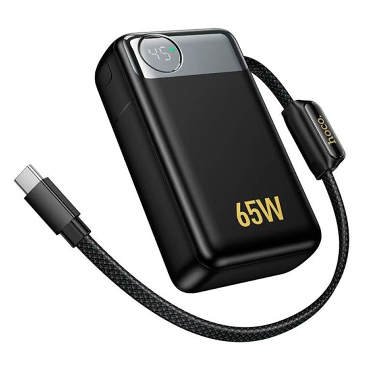 Powerbank Carga Rapida Hoco Q53 12000 Mah 65w Negro
