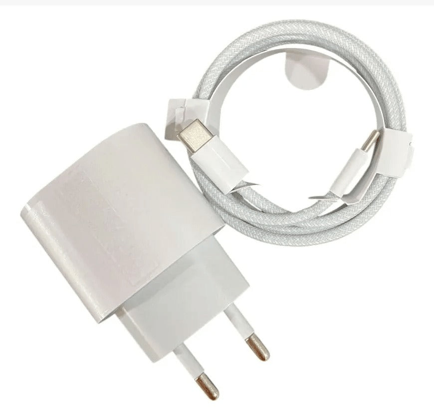 🔌 Cargador USB-C 35W Compatible iPhone 15 / 16 – Carga Rápida ⚡