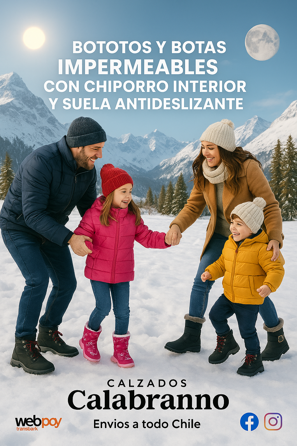 BOTAS NIÑOS IMPERMEABLES APT Sport